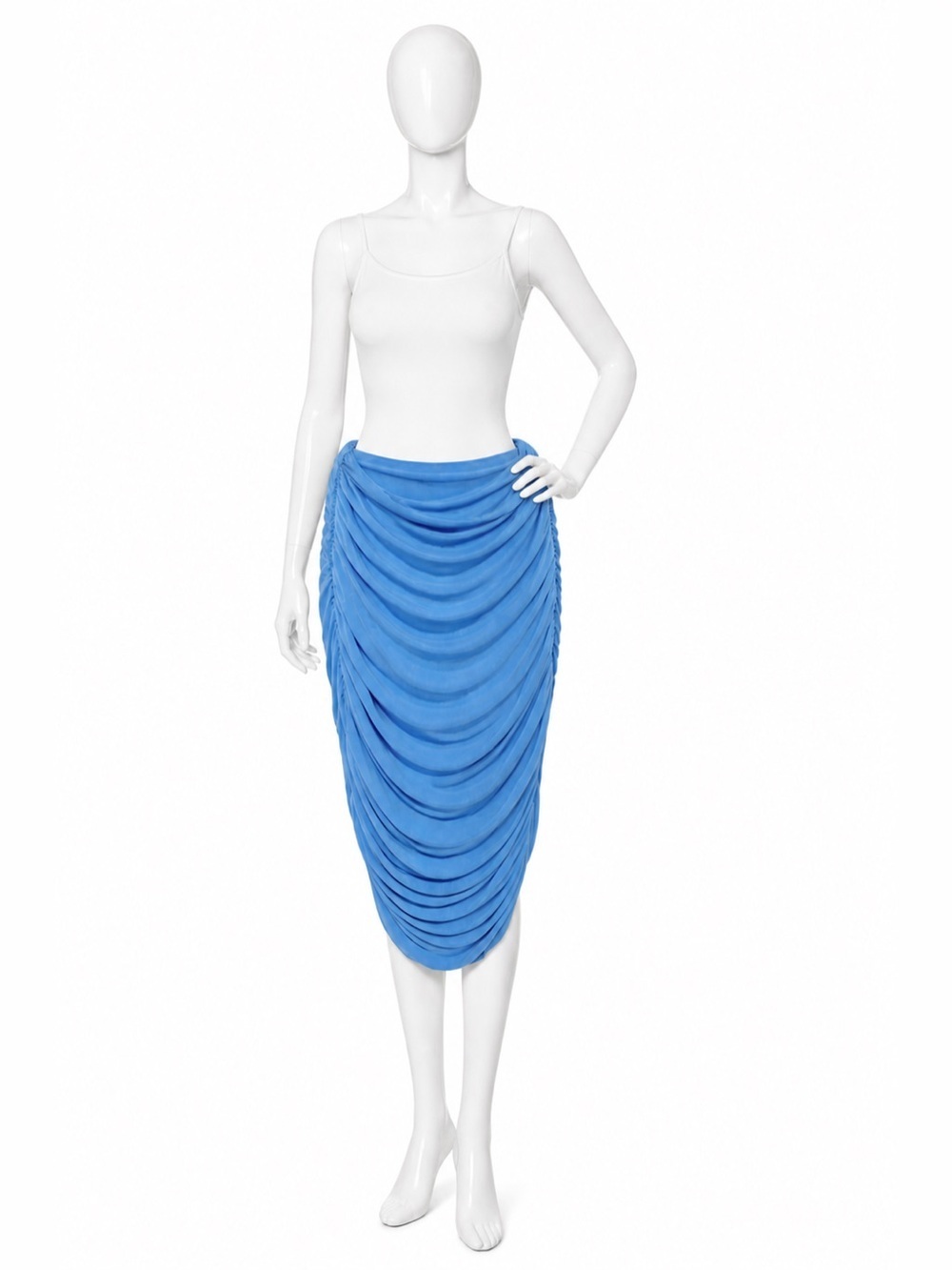 Womens rouched skirt